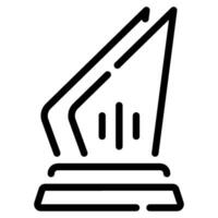 Plaque icon for web, app, infographic, etc vector