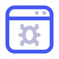 Crawl Errors icon for web, app, infographic, etc vector