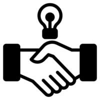 Collaboration icon for web, app, infographic, etc vector