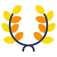 Laurel icon for web, app, infographic, etc vector