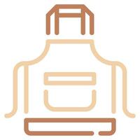 Apron icon for web, app, infographic, etc vector