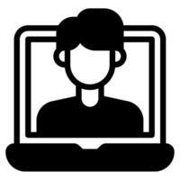 Tutor icon for web, app, infographic, etc vector