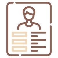 Curriculum icon for web, app, infographic, etc vector