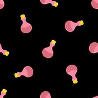 bottles seamless pattern vector