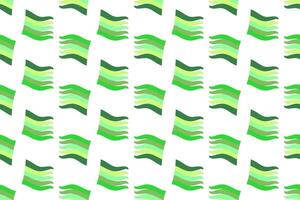 Decorative wave shape seamless pattern design vector