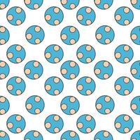 A seamless pattern of colorful circles in slightly, creating a vibrant, playful, and dynamic design. vector