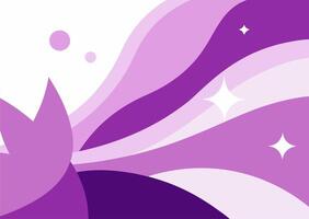 Lilac color abstract background with fluid shapes and gradients, perfect for modern designs. vector