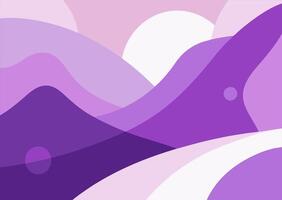 Lilac color abstract background with fluid shapes and gradients, perfect for modern designs. vector