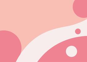 Elegant pink abstract background with fluid shapes and soft gradients, perfect for modern designs. vector