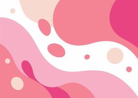 Elegant pink abstract background with fluid shapes and soft gradients, perfect for modern designs. vector