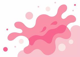 Elegant pink abstract background with fluid shapes and soft gradients, perfect for modern designs. vector