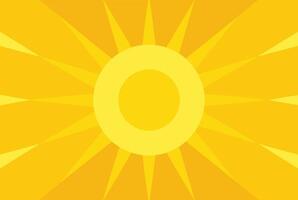 Sunshine yellow abstract background with smooth curves and light gradients. Perfect for bright, cheerful designs. vector