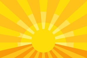 Sunshine yellow abstract background with smooth curves and light gradients. Perfect for bright, cheerful designs. vector