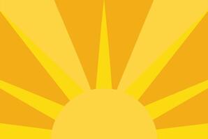Sunshine yellow abstract background with smooth curves and light gradients. Perfect for bright, cheerful designs. vector