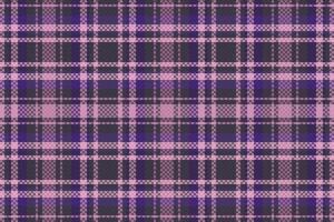 Tartan plaid pattern with texture. vector