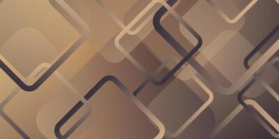 Gradient background with geometric squares overlapping. vector
