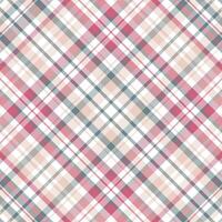 Tartan plaid pattern with texture. vector