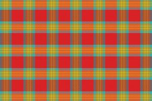 Tartan plaid pattern with texture. vector