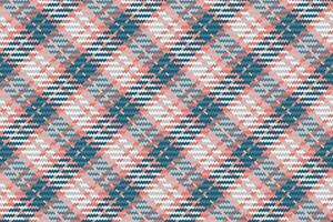 Tartan plaid pattern with texture and summer color. vector
