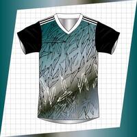 Background , jersey sport shirt template design for soccer Sport, basket ball, running uniform in front view, Shirt mockup , design very simple and easy to custom vector