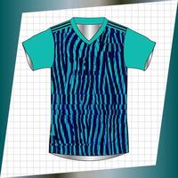 Background , jersey sport shirt template design for soccer Sport, basket ball, running uniform in front view, Shirt mockup , design very simple and easy to custom vector