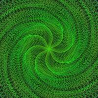 Green computer generated digital design background vector
