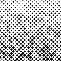 Black and white abstract diagonal square pattern background vector