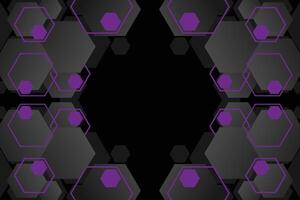 geometric shapes on dark background vector