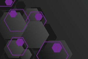 geometric shapes on dark background vector