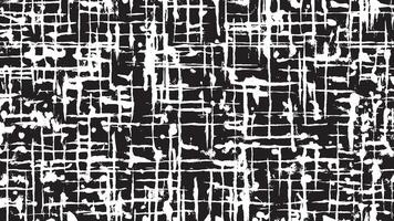Black Monochrome Grunge Texture on White Background for Background Art vector