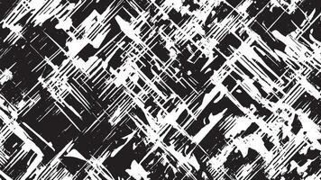 Black and White Grunge Texture for Backgrounds and Overlay vector