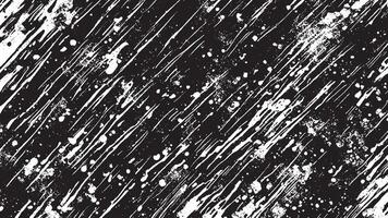 Black Monochrome Grunge Texture on White Background for Background Art vector