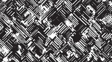 Black Monochrome Grunge Texture on White Background for Background Art vector