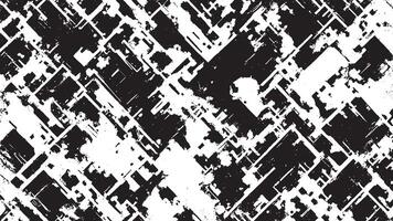 Black Grunge Style Texture on White Background for Creative Overlays vector