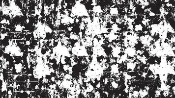 Black Grunge Style Texture on White Background for Creative Overlays vector