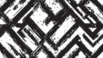 Black Grunge Style Texture on White Background for Creative Overlays vector