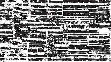 Black Monochrome Grunge Texture on White Background for Background Art vector