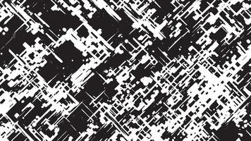 Black Monochrome Grunge Texture on White Background for Background Art vector