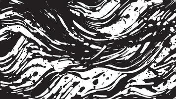 Black Grunge Style Texture on White Background for Creative Overlays vector