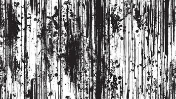 Black Grunge Style Texture on White Background for Creative Overlays vector