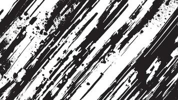Black Monochrome Grunge Texture on White Background for Background Art vector