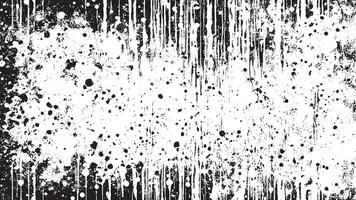 Abstract Black Grunge Texture on White Background for Overlay Designs vector