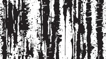 Black Grunge Style Texture on White Background for Creative Overlays vector