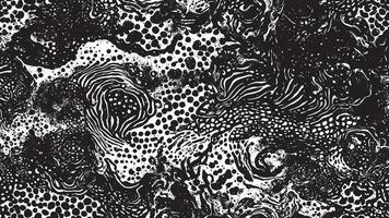 Abstract Black Grunge Texture on White Background for Overlay Designs vector