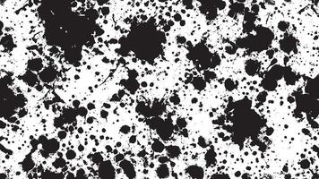 Black Monochrome Grunge Texture on White Background for Background Art vector