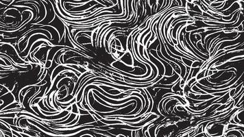Abstract Black Grunge Texture on White Background for Overlay Designs vector