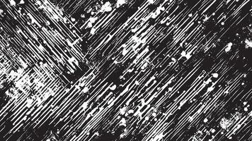 Black Grunge Style Texture on White Background for Creative Overlays vector
