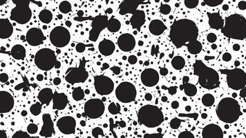 Abstract Black Grunge Texture on White Background for Overlay Designs vector
