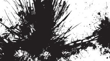 Abstract Black Grunge Texture on White Background for Overlay Designs vector