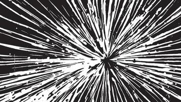Black Grunge Effect on White Background for Textural Backgrounds vector